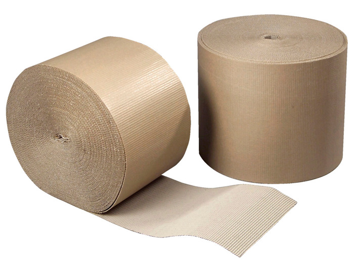Bølgepap 50 cm x 10 meter